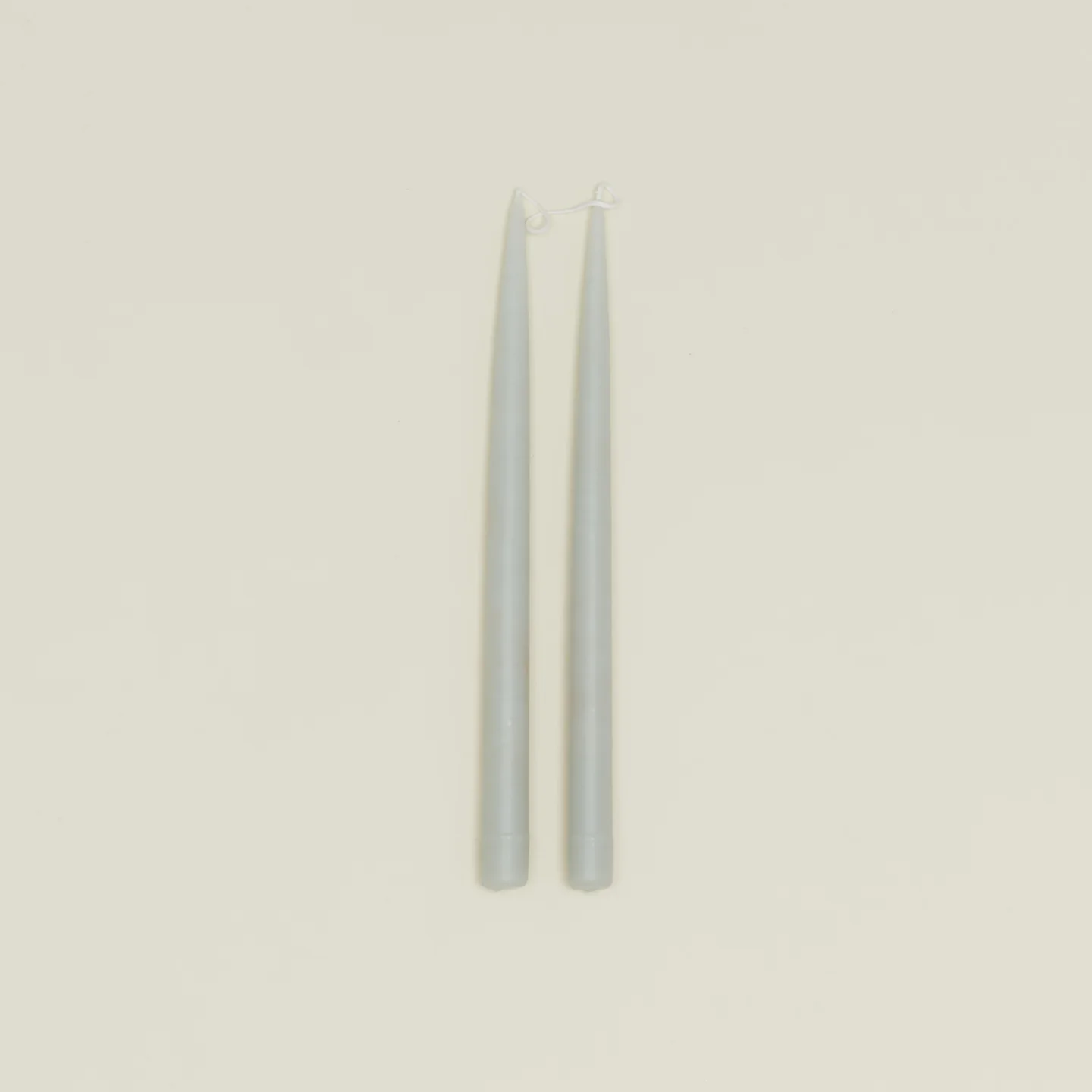 Hand Dipped Taper Set  - Pewter