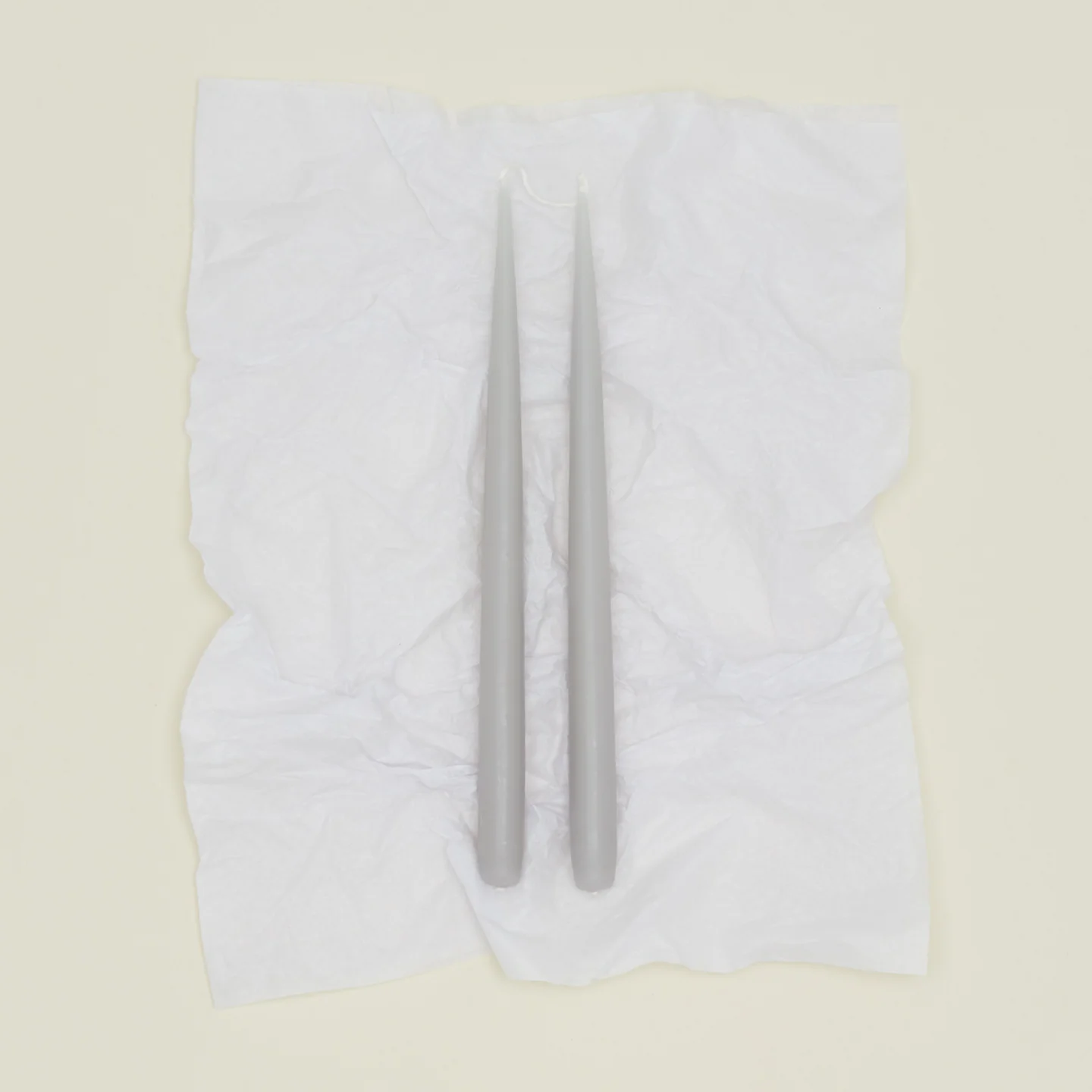 Hand Dipped Taper Set  - Pewter - Image 2