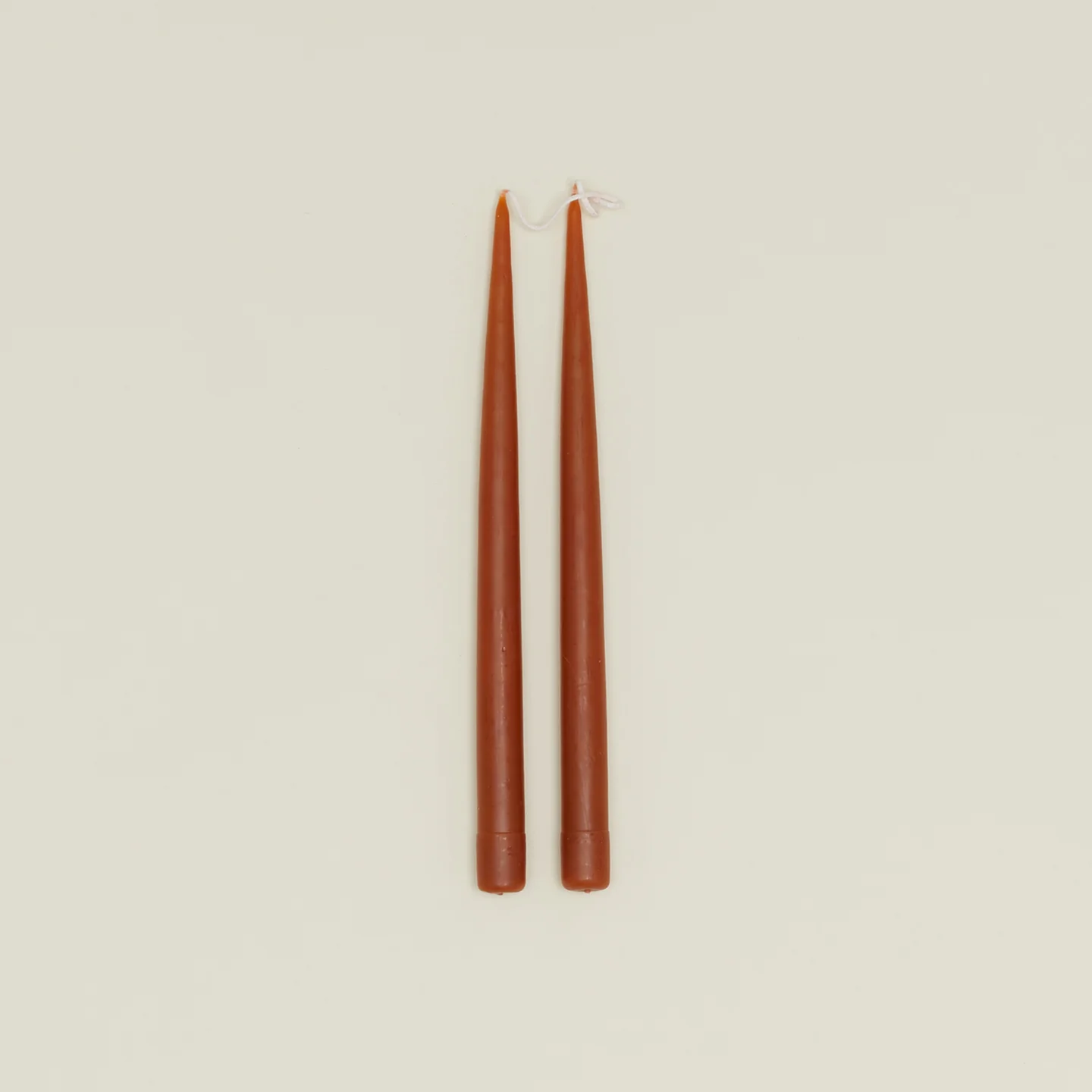 Hand Dipped Taper Set - Rust