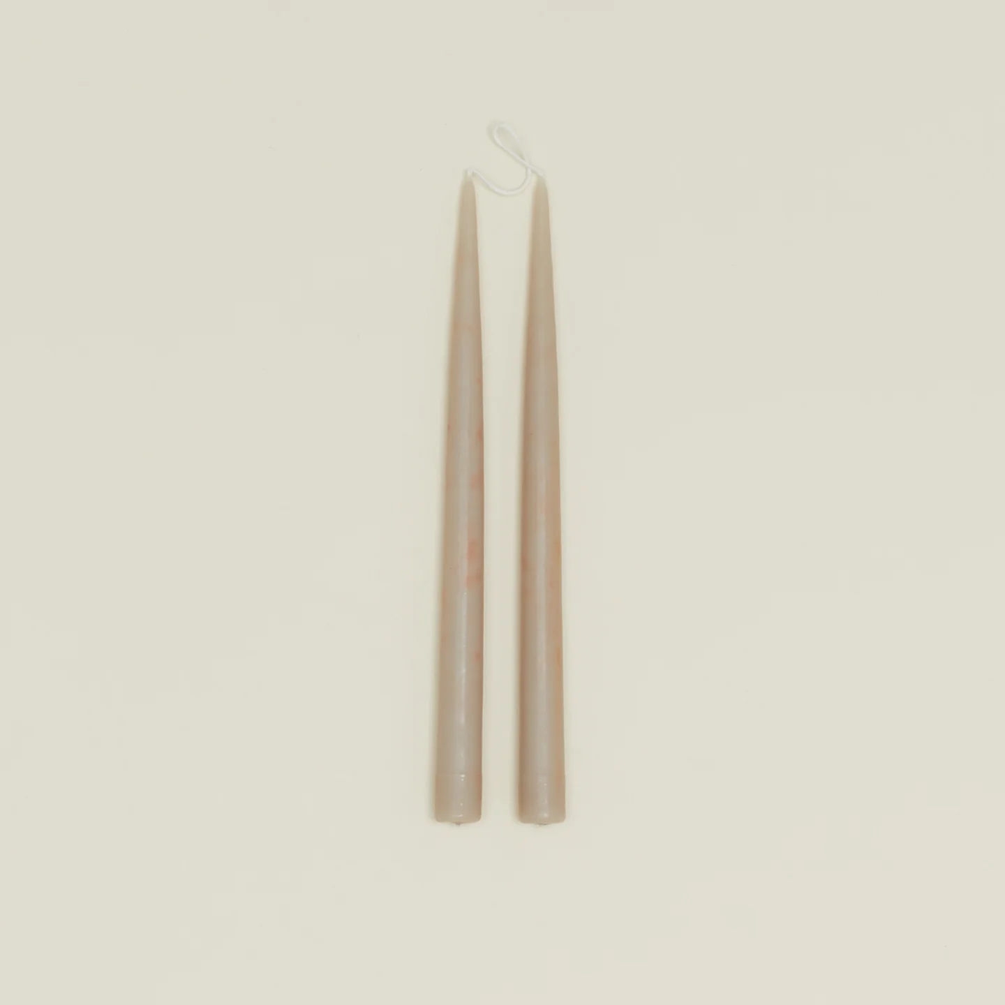 Hand Dipped Taper Set  - Taupe