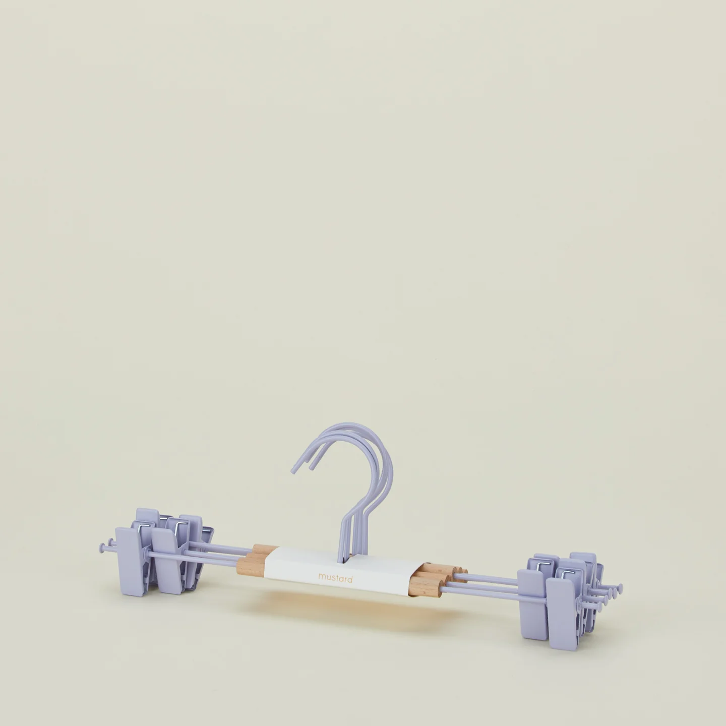 Clip Hanger, Set of 5 - Lilac - Image 4