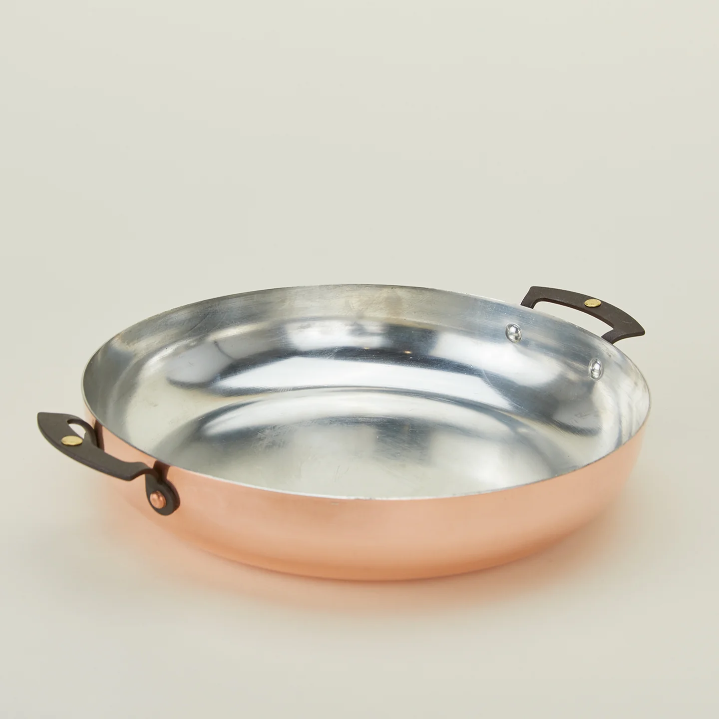Copper Two Handled Saute Pan, 11" - Image 4