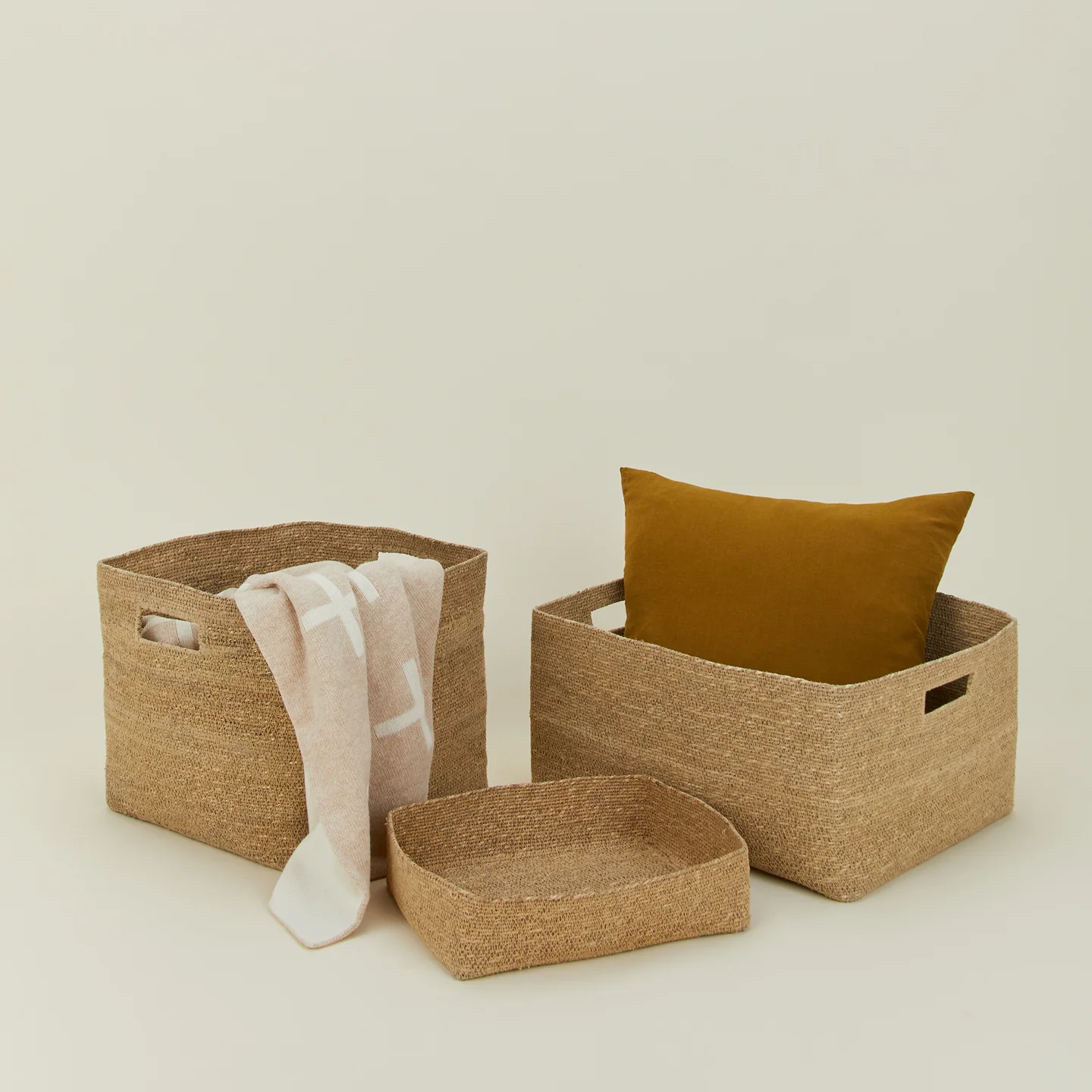 Essential Square Basket - Natural - Image 3
