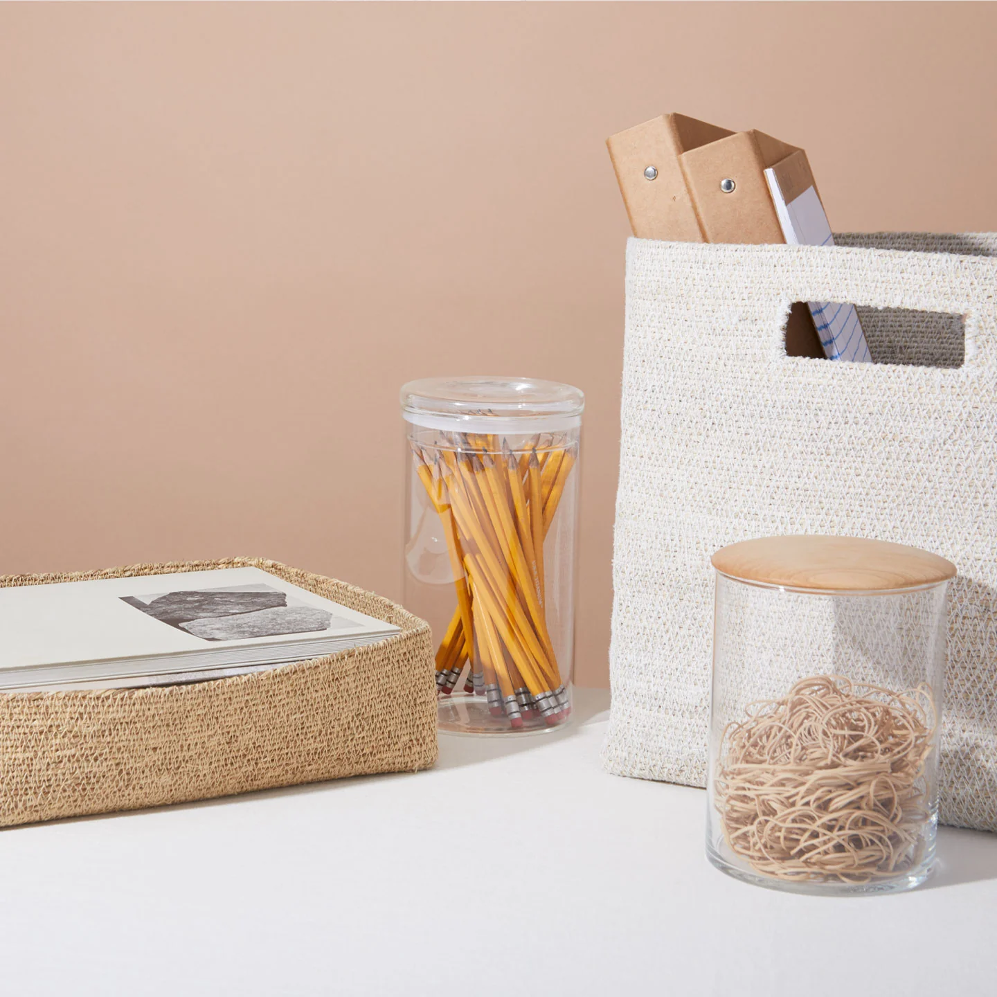 Essential Square Basket - White - Image 4