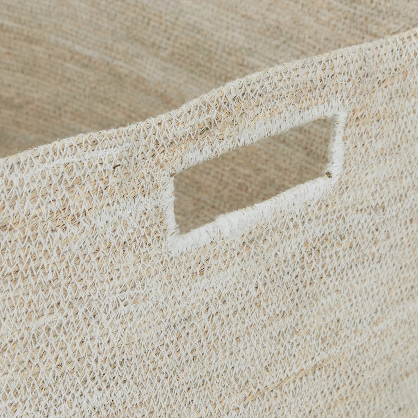 Essential Square Basket - White - Image 5