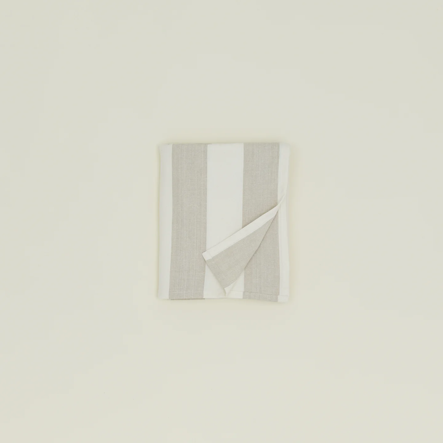 Essential Striped Tablecloth - Ivory/Flax - Image 4