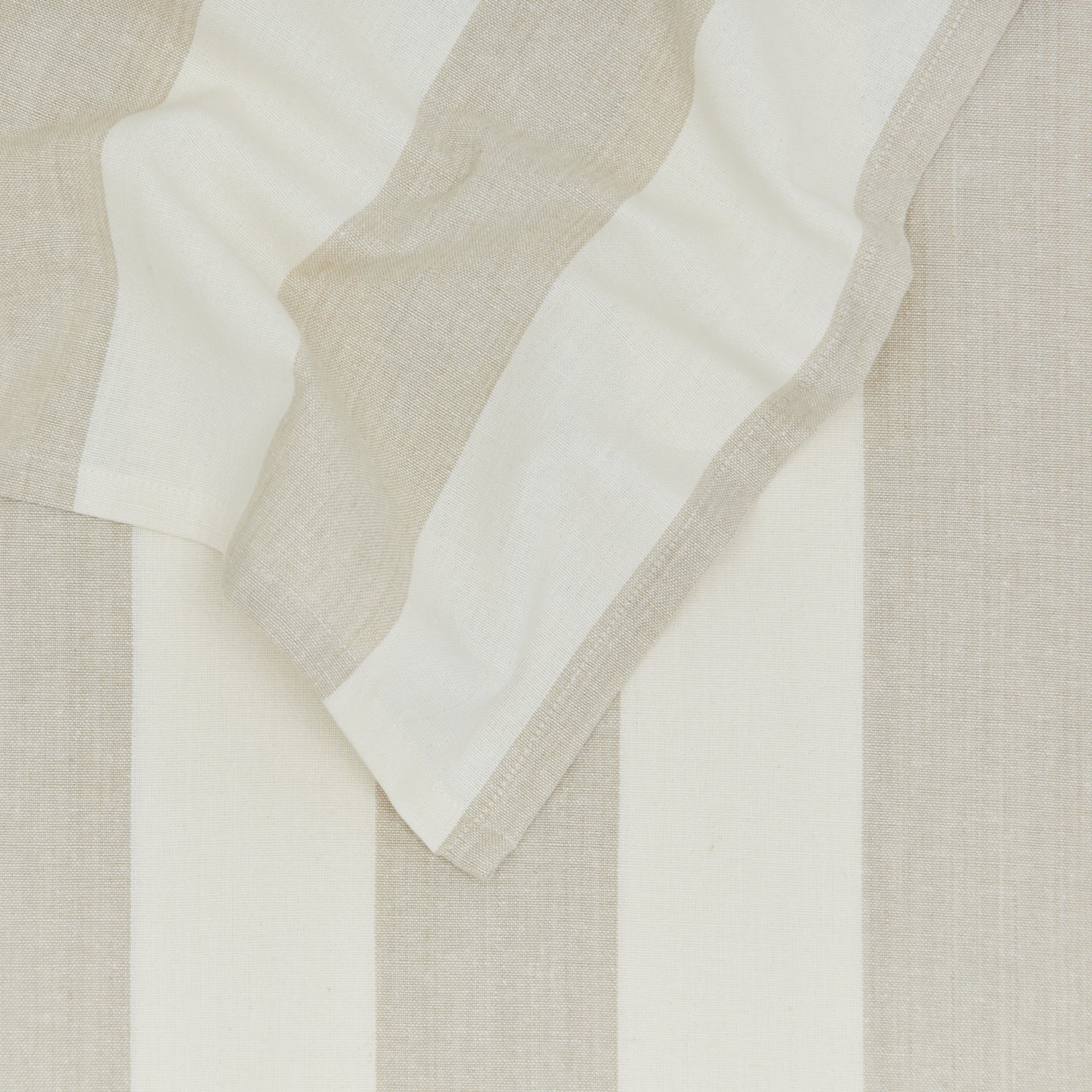Essential Striped Tablecloth - Ivory/Flax - Image 5