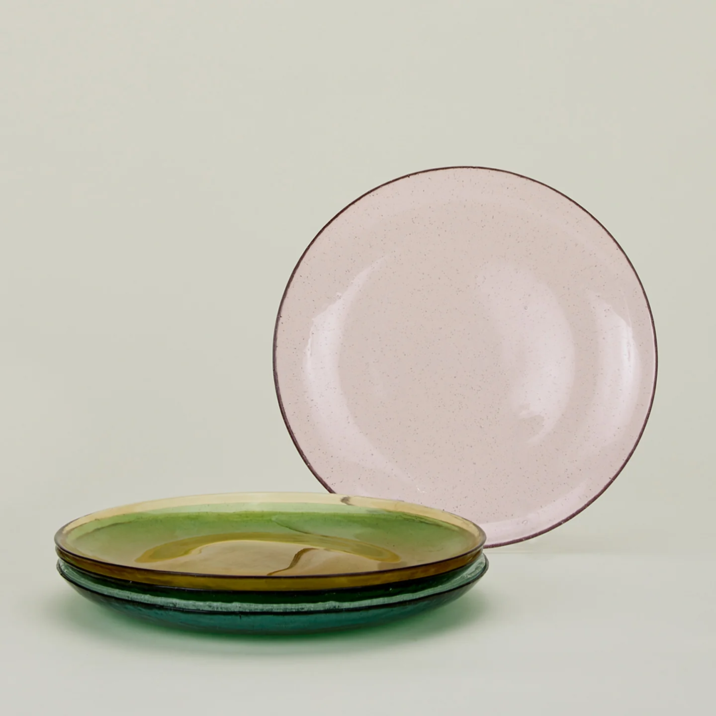 Glass Dinner Plate - Peacock - Image 7