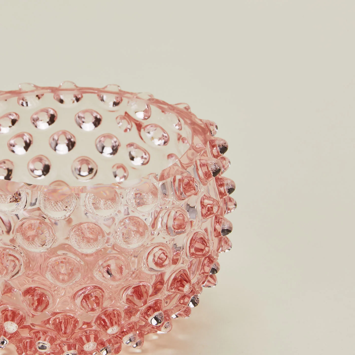Hobnail Tapas Bowl - Blush - Image 3