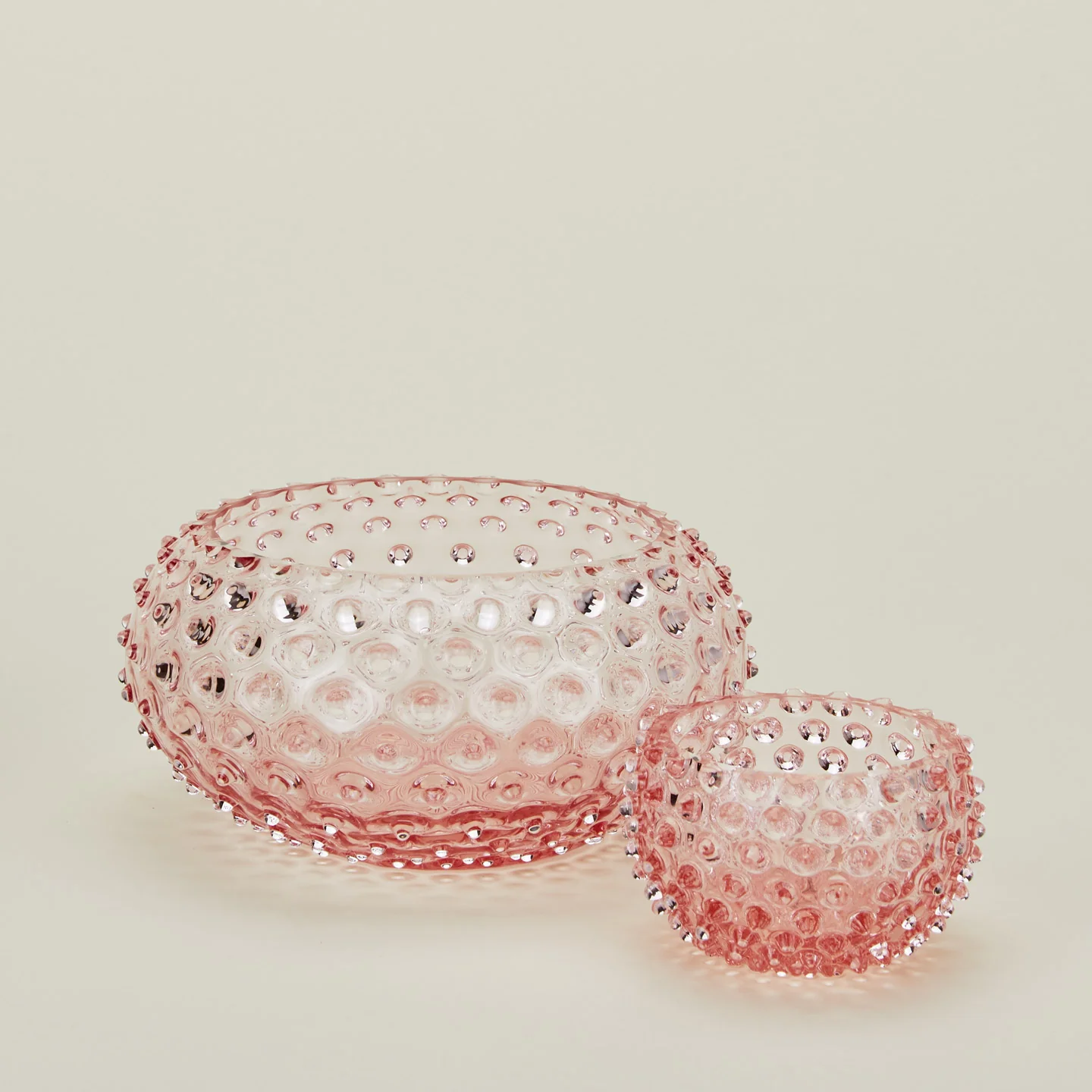 Hobnail Tapas Bowl - Blush - Image 4