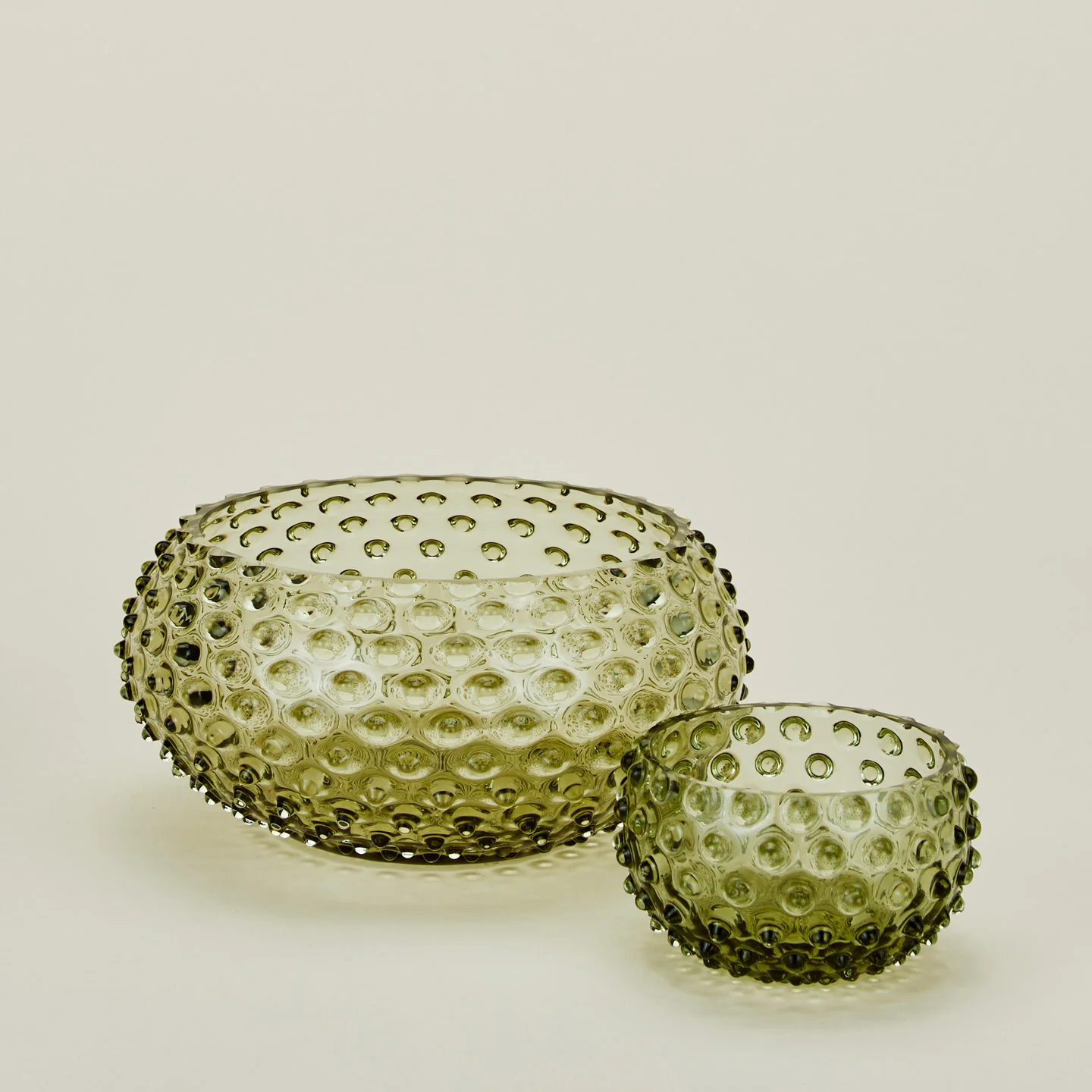 Hobnail Tapas Bowl - Olive - Image 4