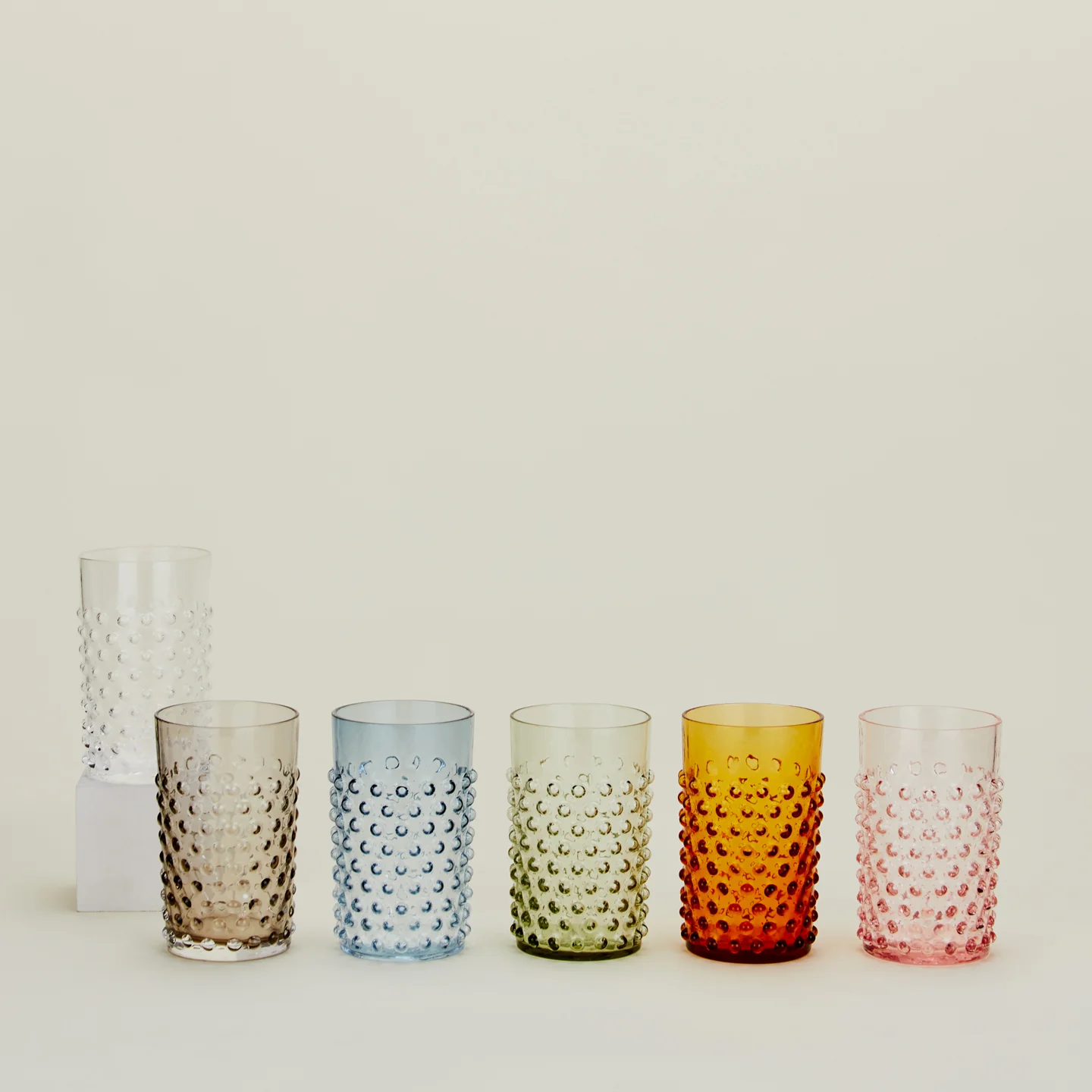 Hobnail Tumbler - Grey - Image 4