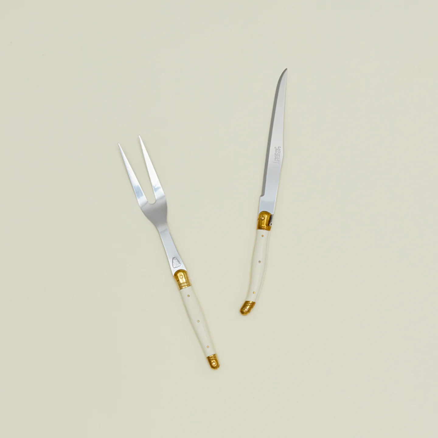 Jean Dubost Carving Set - Ivory - Image 2