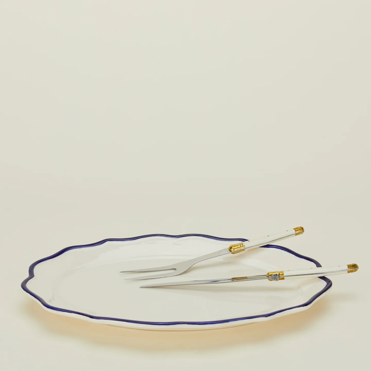 Jean Dubost Carving Set - Ivory - Image 4