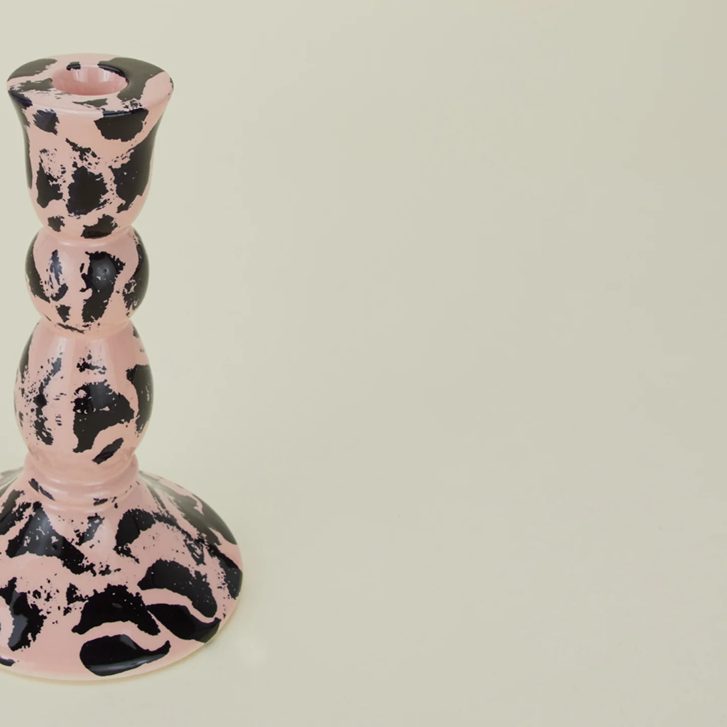 Lumiere Candle Holder - Pink/Indigo - Image 4