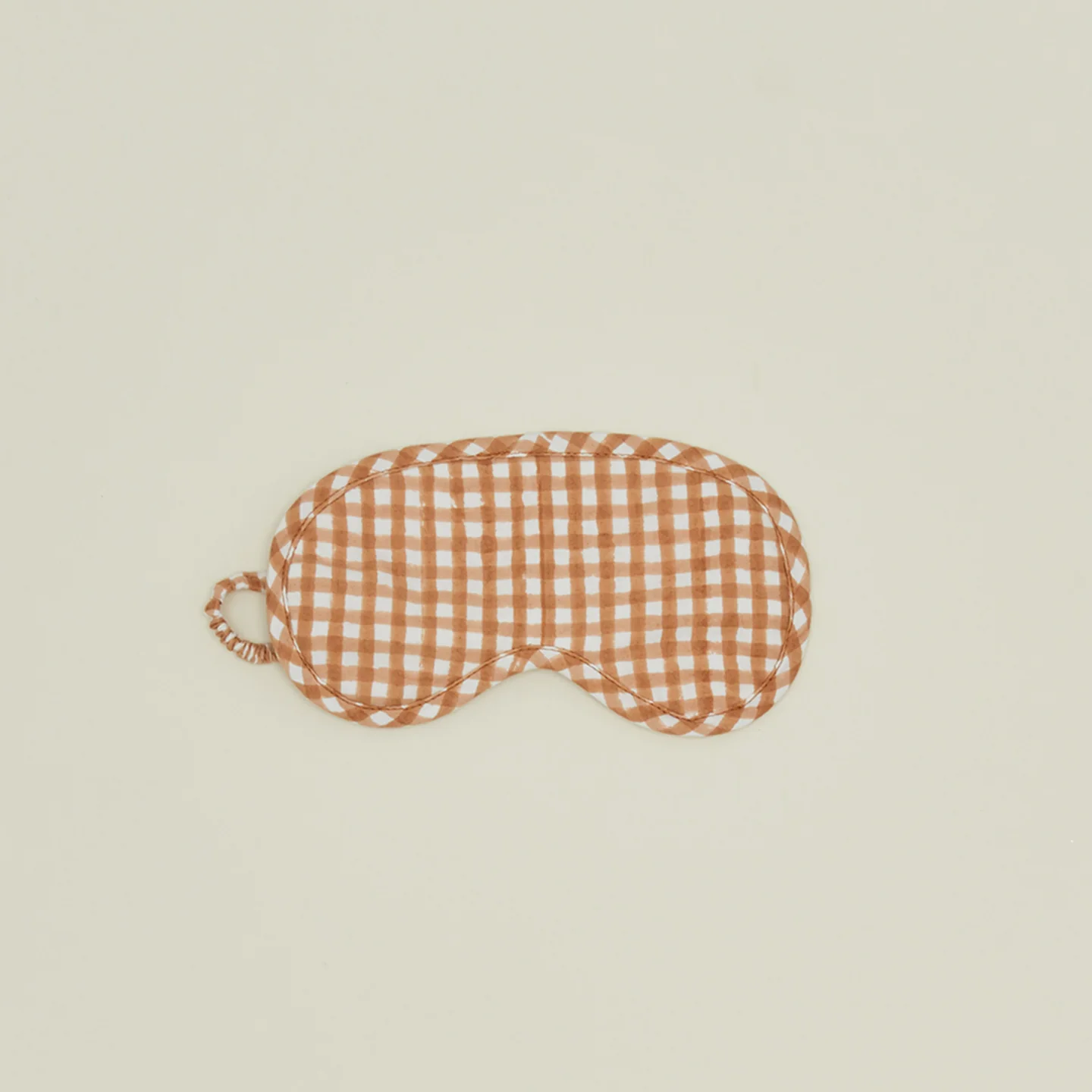 Organic Cotton Eye Mask - Toffee