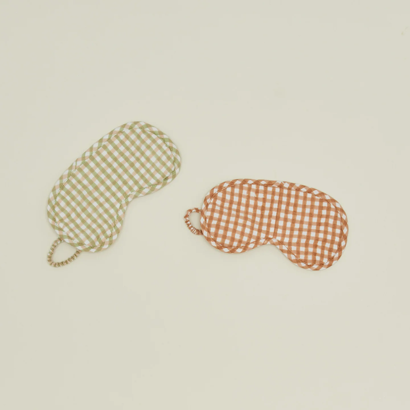 Organic Cotton Eye Mask - Toffee - Image 4