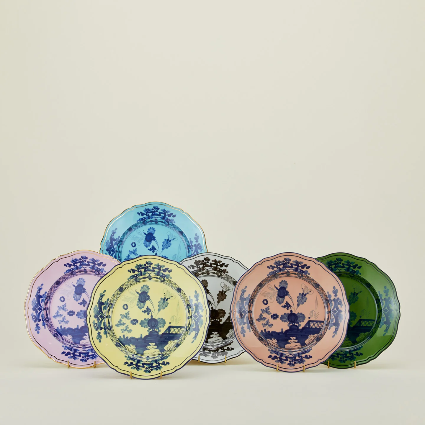 Oriente Italiano Dinner Plate - Iris - Image 6