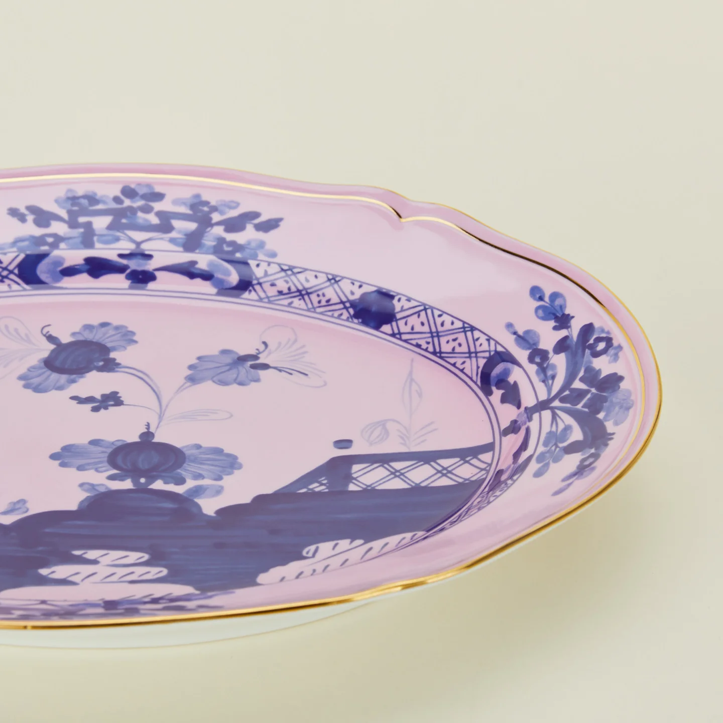 Oriente Italiano Oval Platter, 15" - Azalea - Image 4