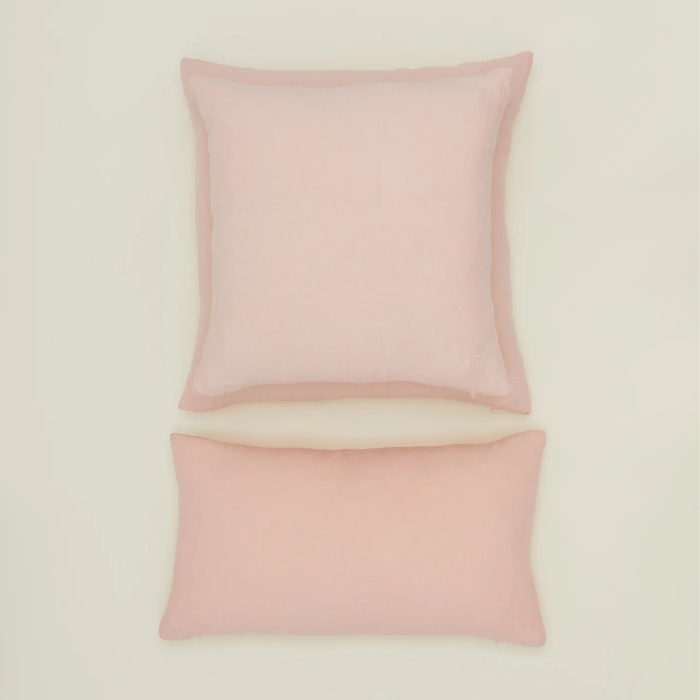 Simple Linen 12x22 Pillow - Blush - Image 2
