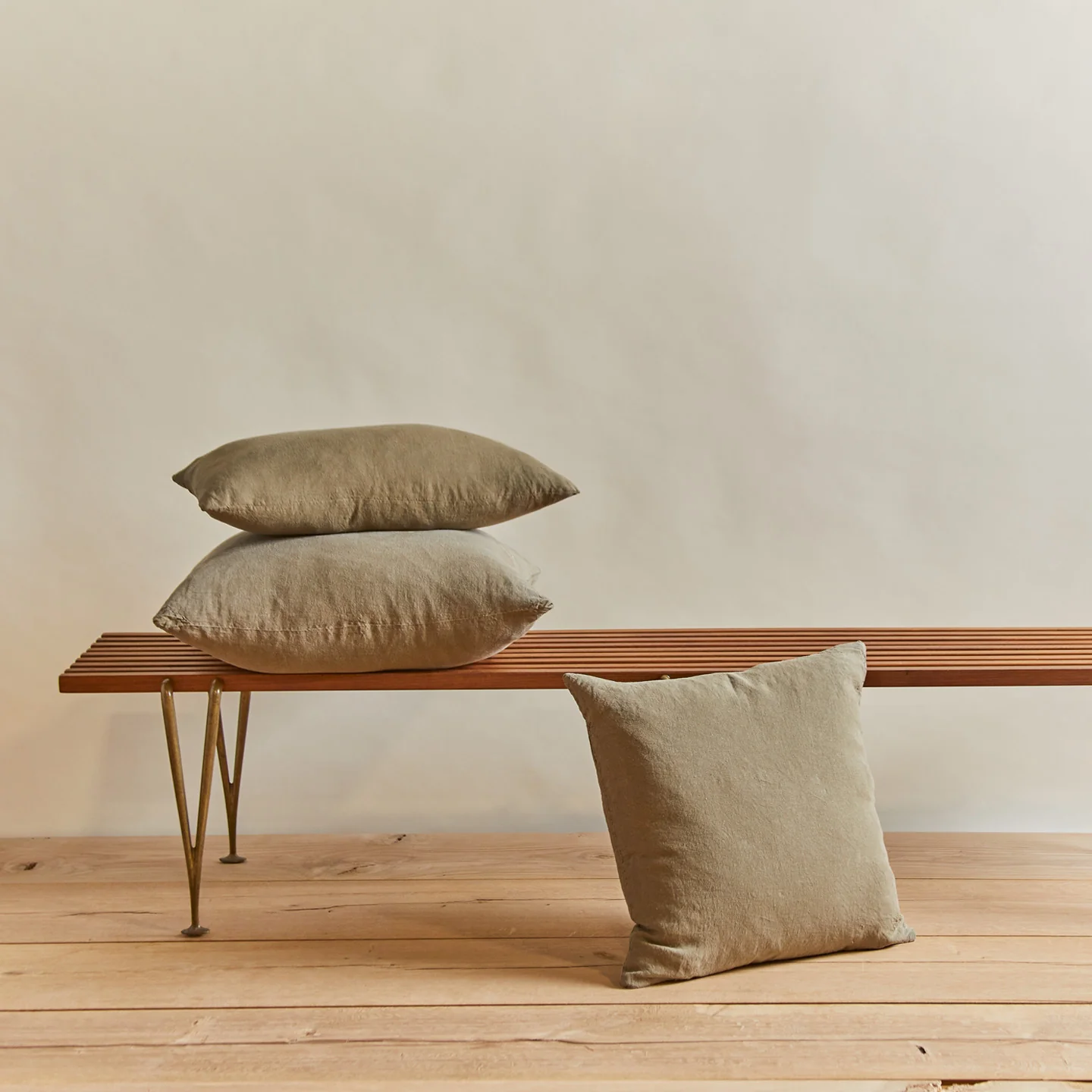 Simple Linen 12x22 Pillow - Olive - Image 5