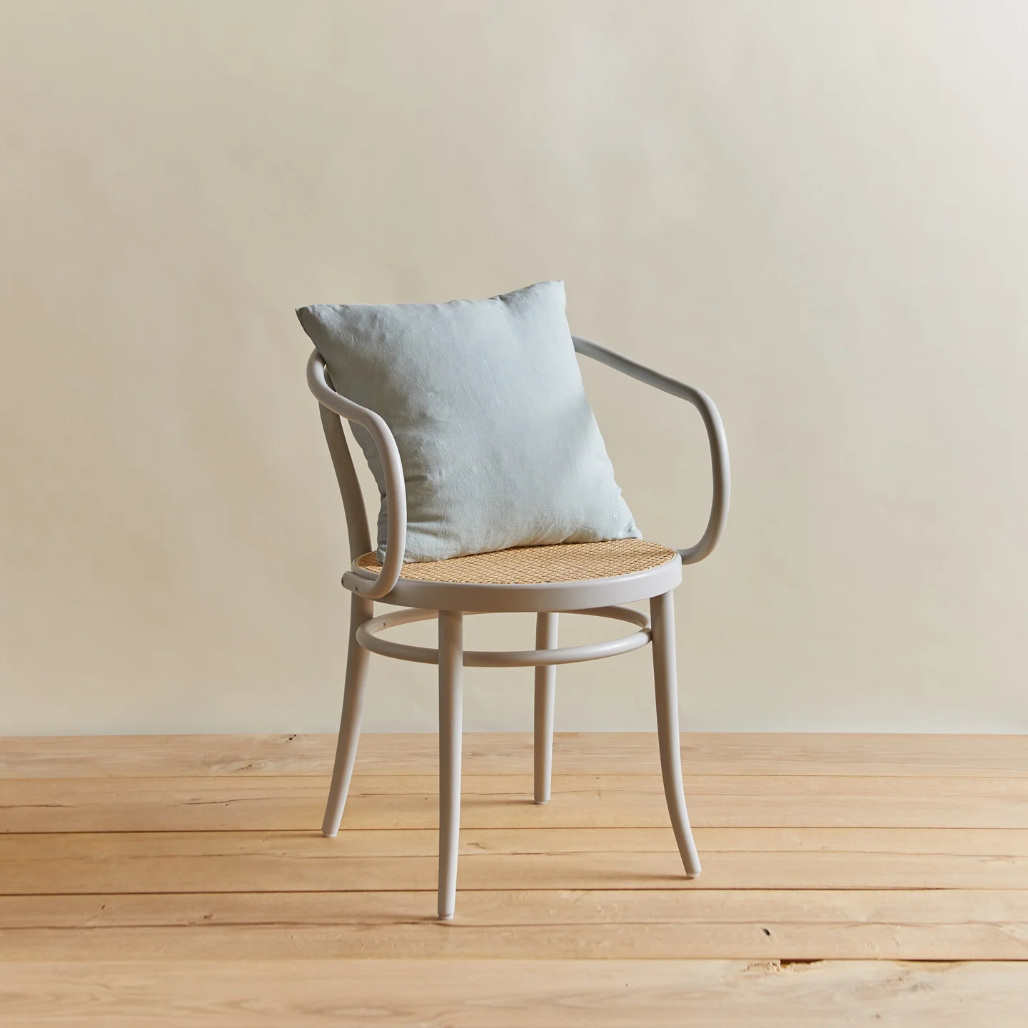 Simple Linen 18x18 Pillow - Sky - Image 4