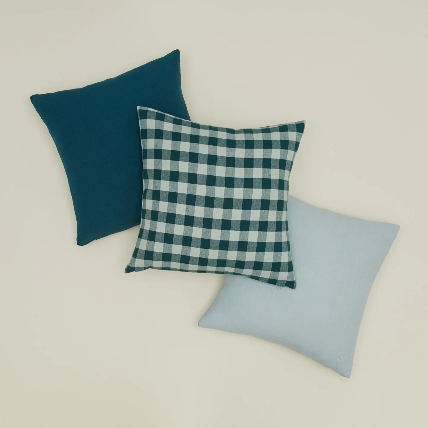 Simple Linen 18x18 Pillow - Sky - Image 6