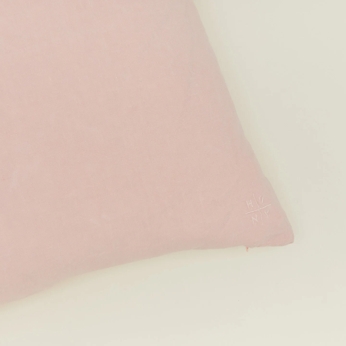 Simple Linen 22x22 Pillow - Blush - Image 3