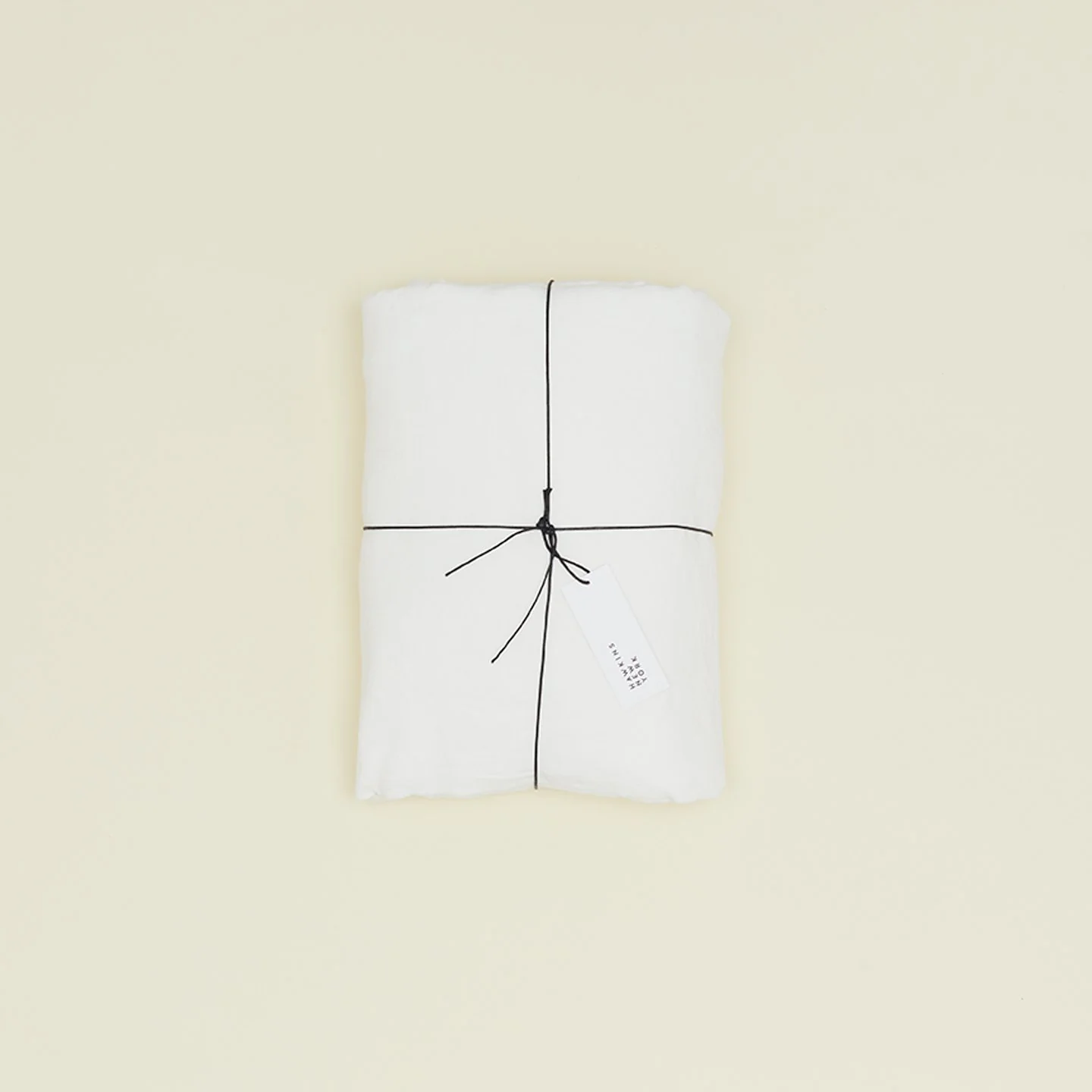 Simple Linen Duvet - White - Image 6