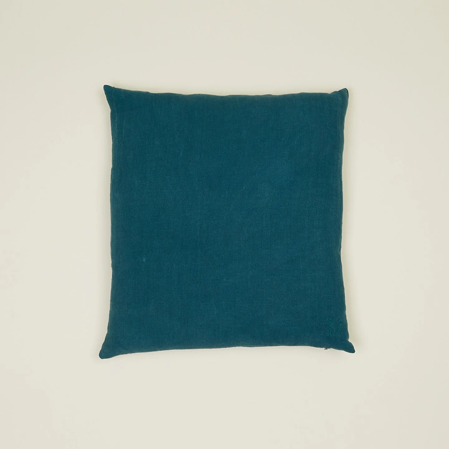 Simple Linen Euro Sham - Peacock
