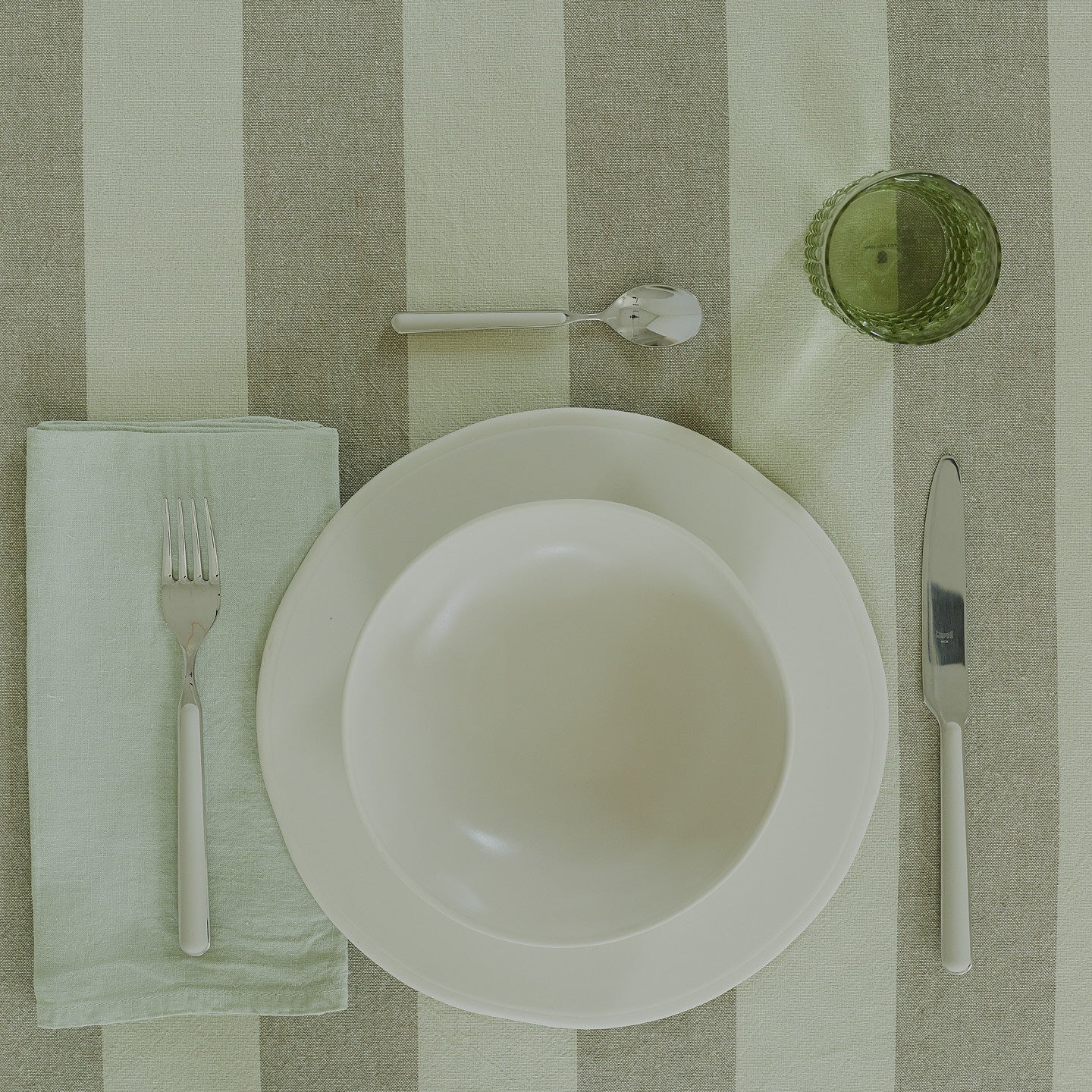 Simple Linen Napkin - Sage - Image 4