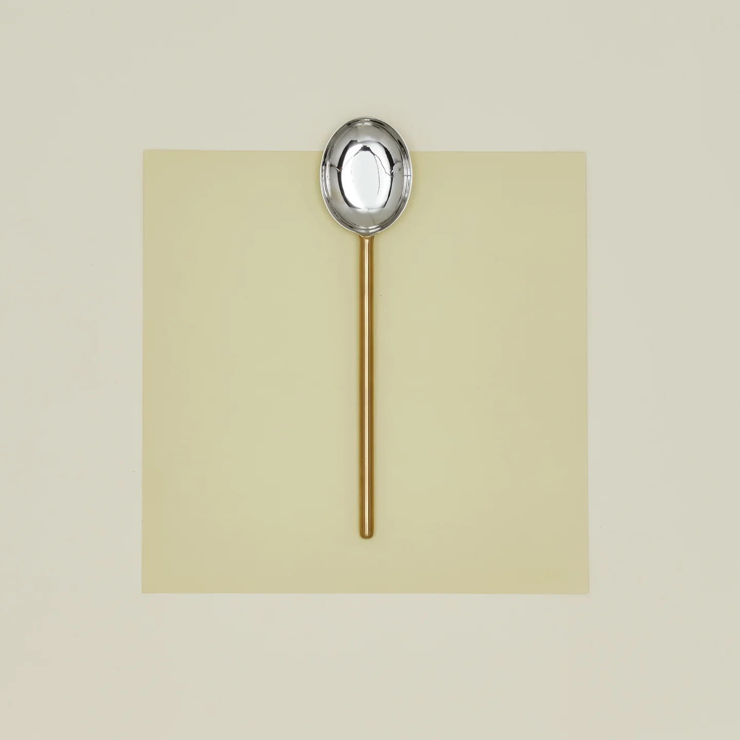 Simple Metal Spoon - Brass