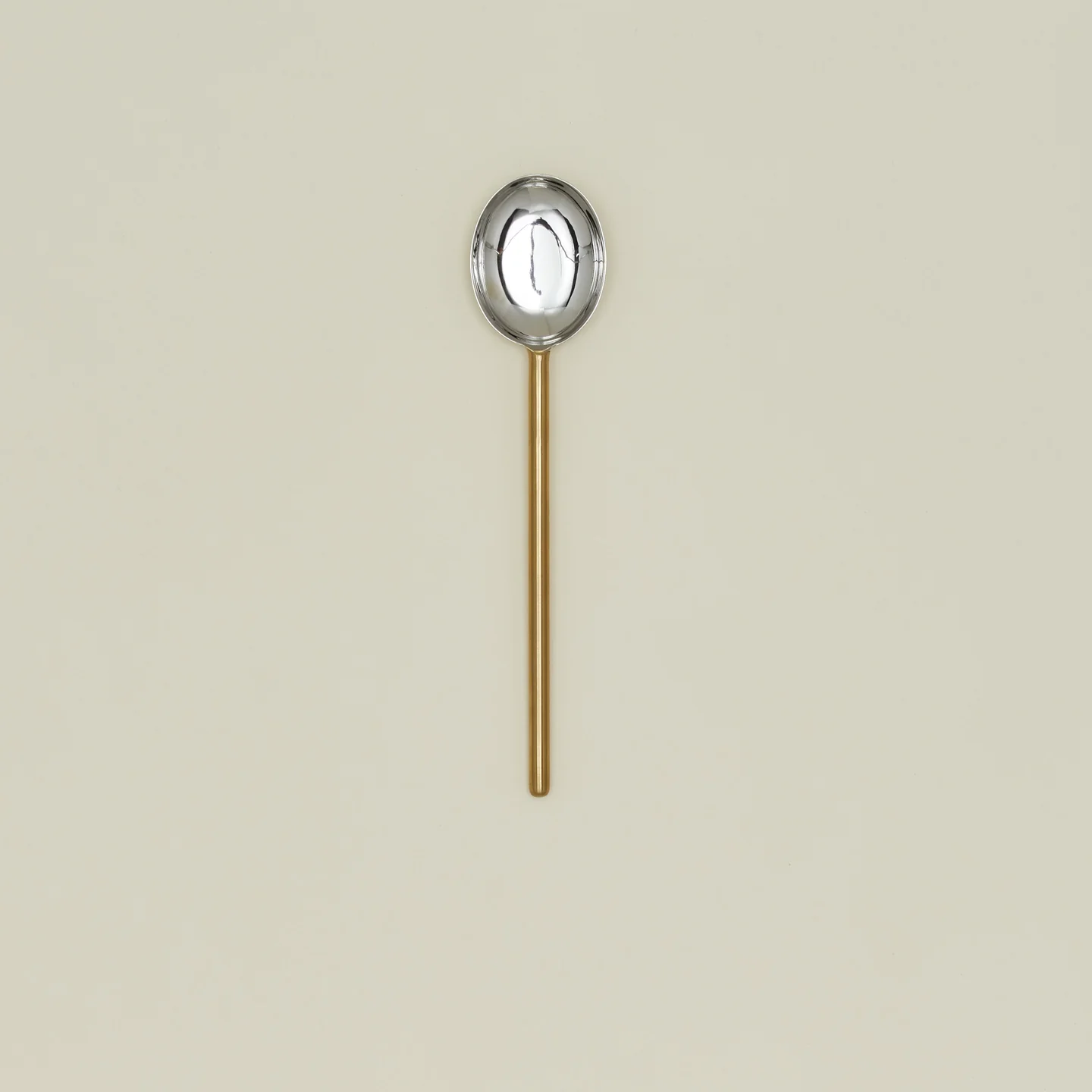 Simple Metal Spoon - Brass - Image 3