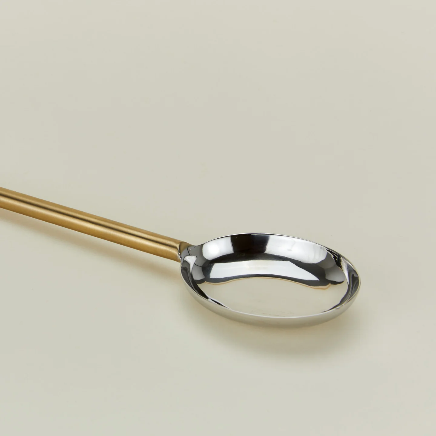 Simple Metal Spoon - Brass - Image 4