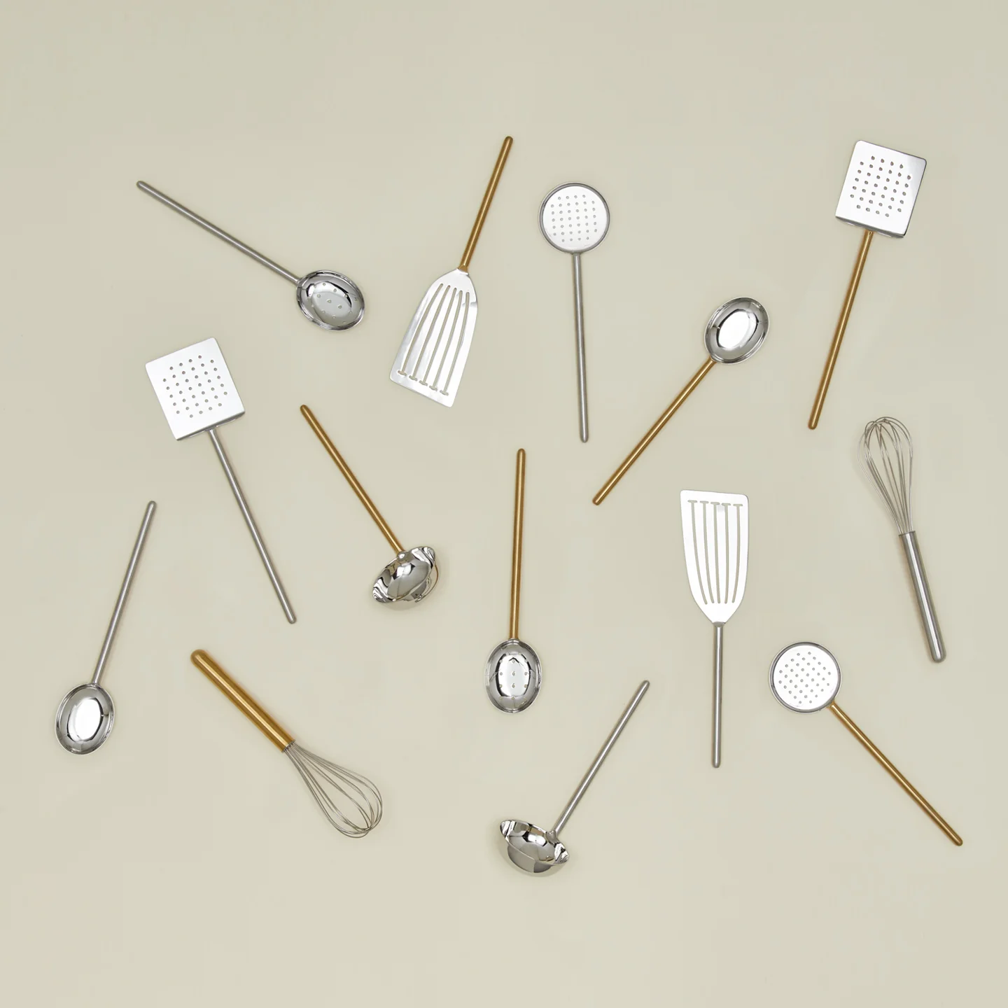 Simple Metal Spoon - Brass - Image 5