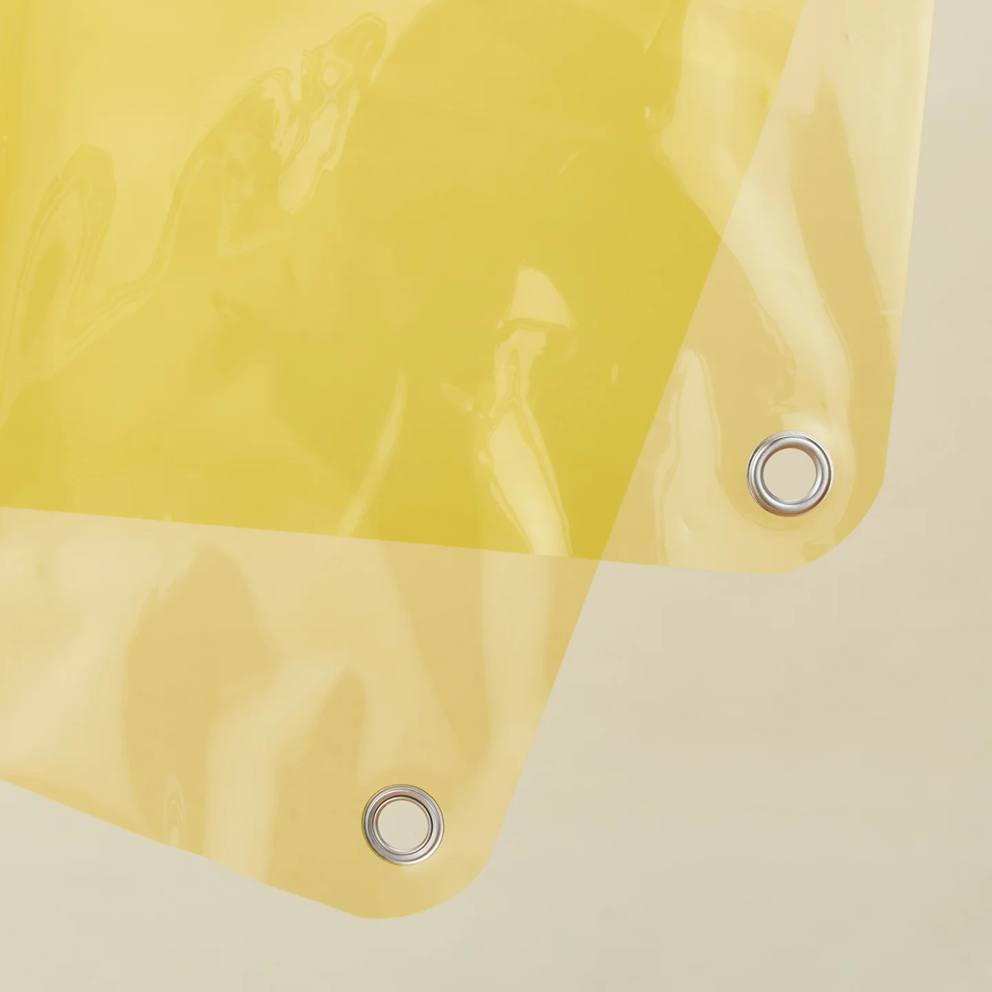 Solid Sun Shower Curtain - Sunny - Image 2
