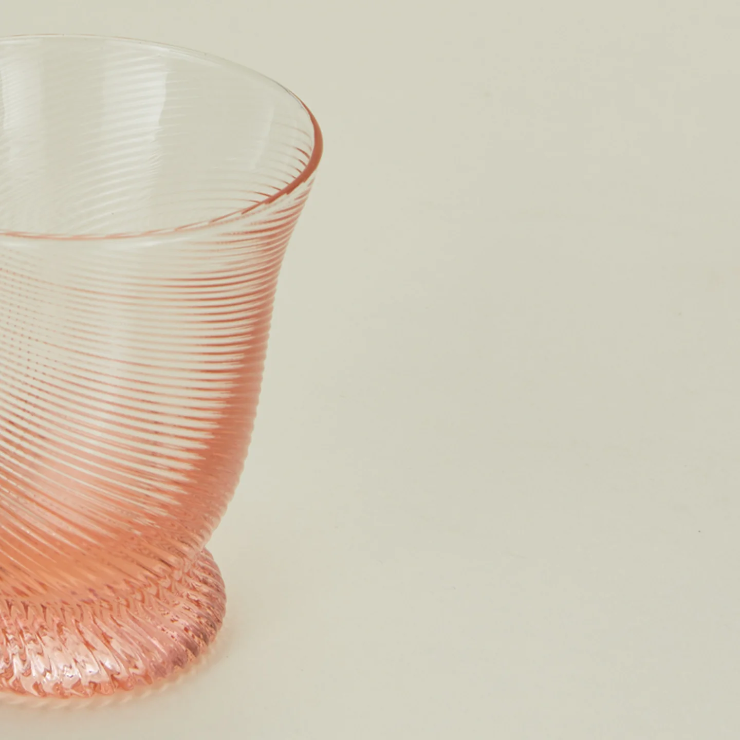 Spiral Tumbler, Set of 4 - Pink - Image 4