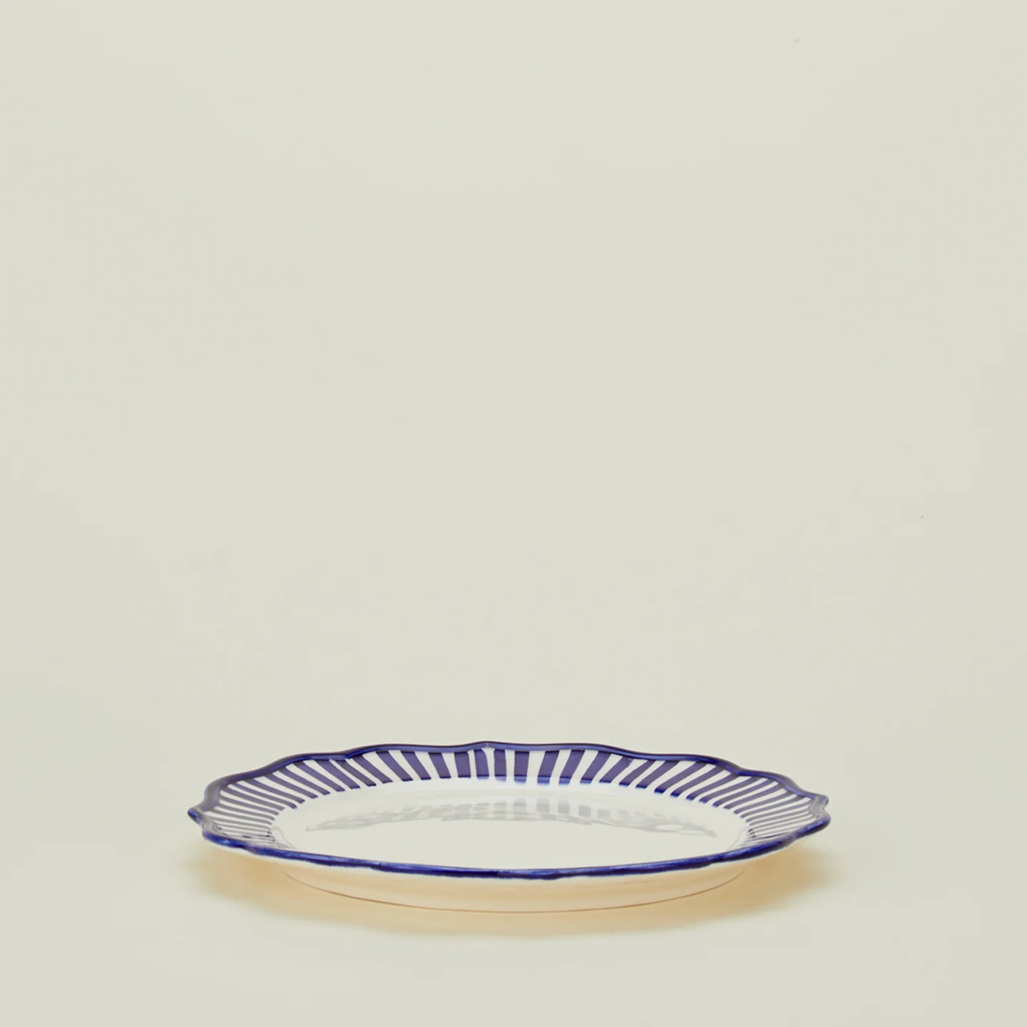 Striped Edge Round Platter - Image 2
