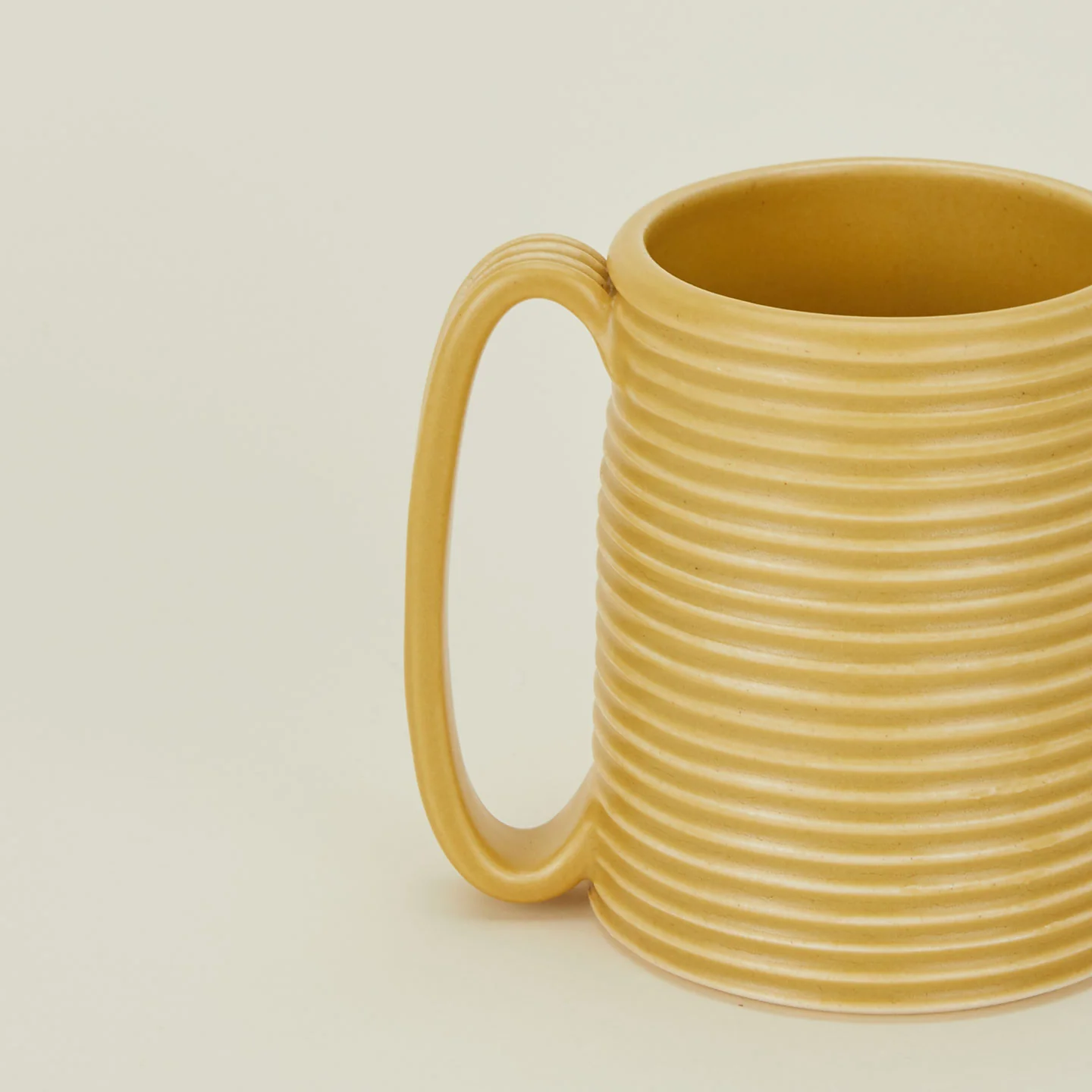 Tall Ribbed Mug - Marigold - Image 4