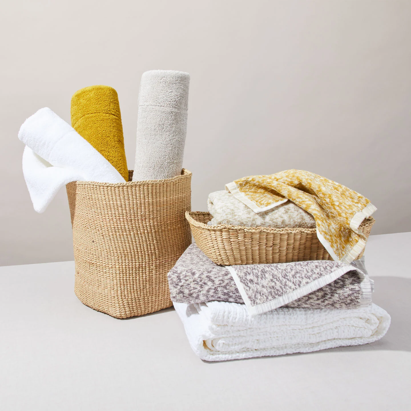 Simple Terry Bath Mat - Light Grey - Image 6