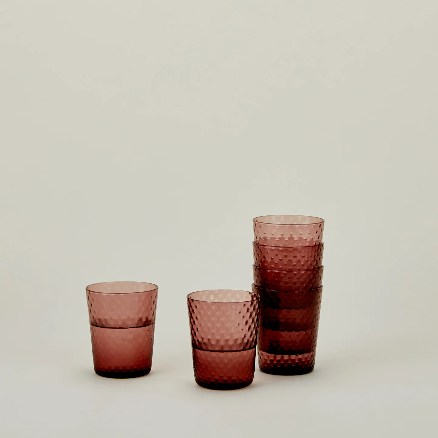Veneziano Tumbler, Set of 6 - Amethyst - Image 2